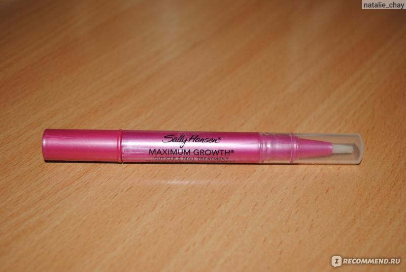 Карандаш для удаления кутикулы Sally Hansen Maximum Growth - «Мой ...