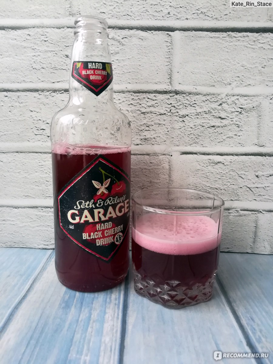 Пивной напиток Garage Seth & Riley’s Black Cherry 0.44 л