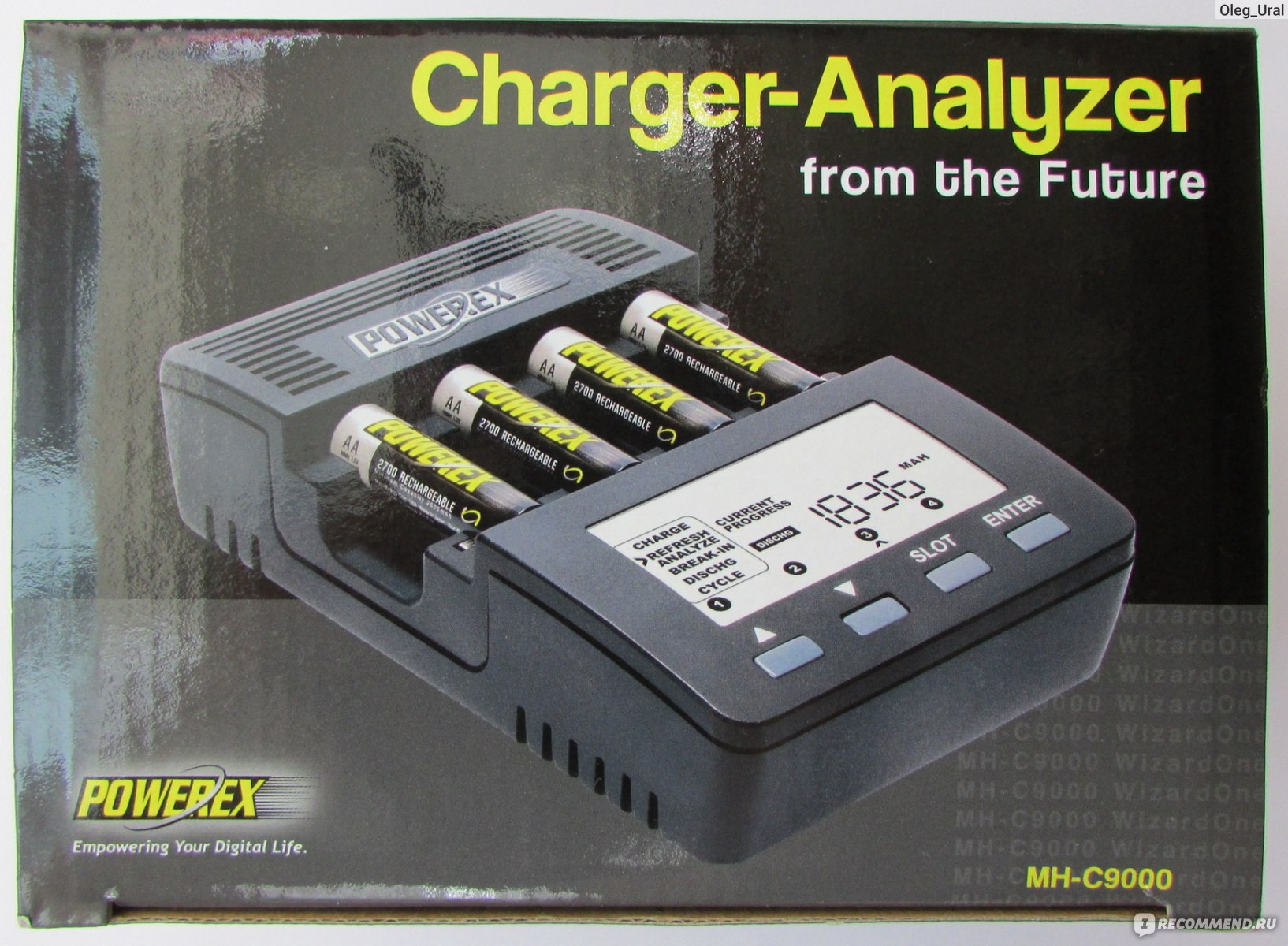 Зарядное устройство Maha Energy Powerex MH-C9000 (NiCd и NiMH