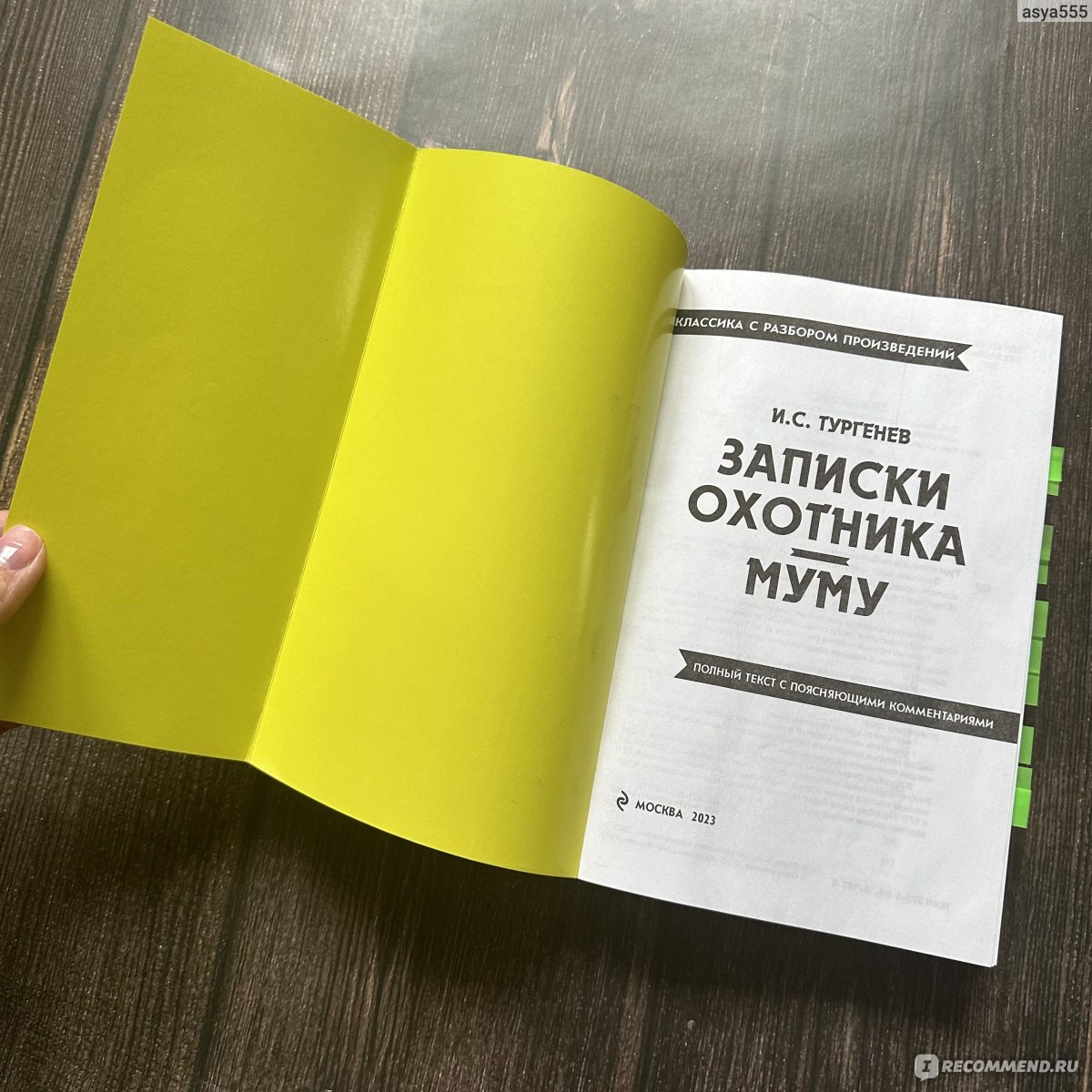 Записки охотника. Муму. Классика с разбором произведения. Иван Сергеевич  Тургенев - ««Записки охотника» и «Муму» - классика из школьной программы в  издании с подробным планом на полях и удобной навигацией по  произведениям🔍» | отзывы