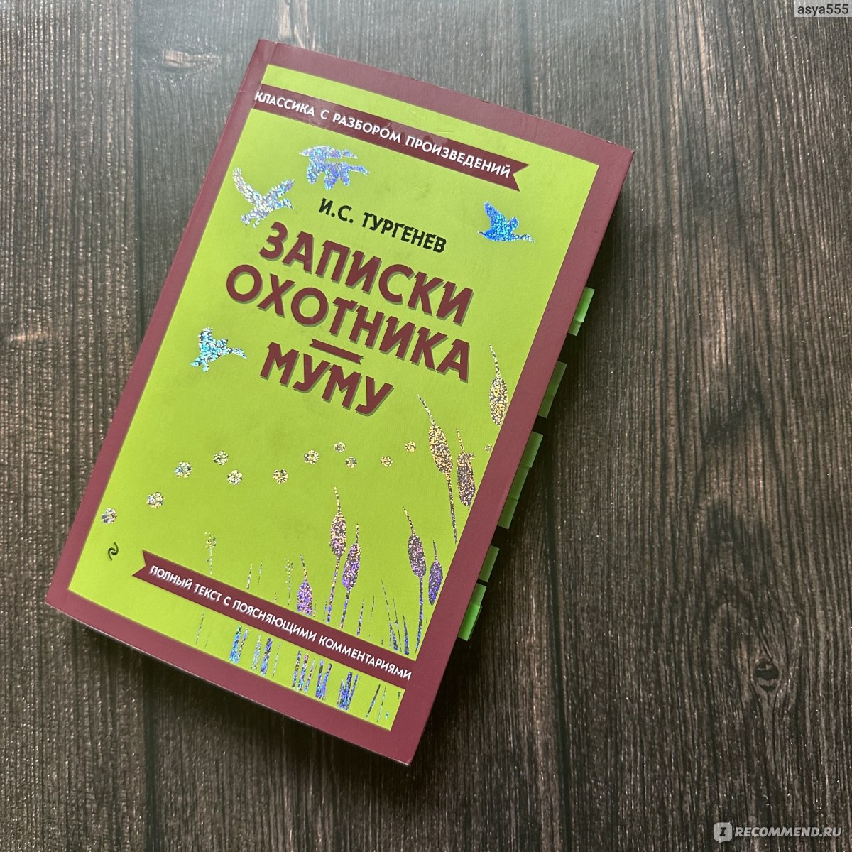 Записки охотника. Муму. Классика с разбором произведения. Иван Сергеевич  Тургенев - ««Записки охотника» и «Муму» - классика из школьной программы в  издании с подробным планом на полях и удобной навигацией по  произведениям🔍» | отзывы