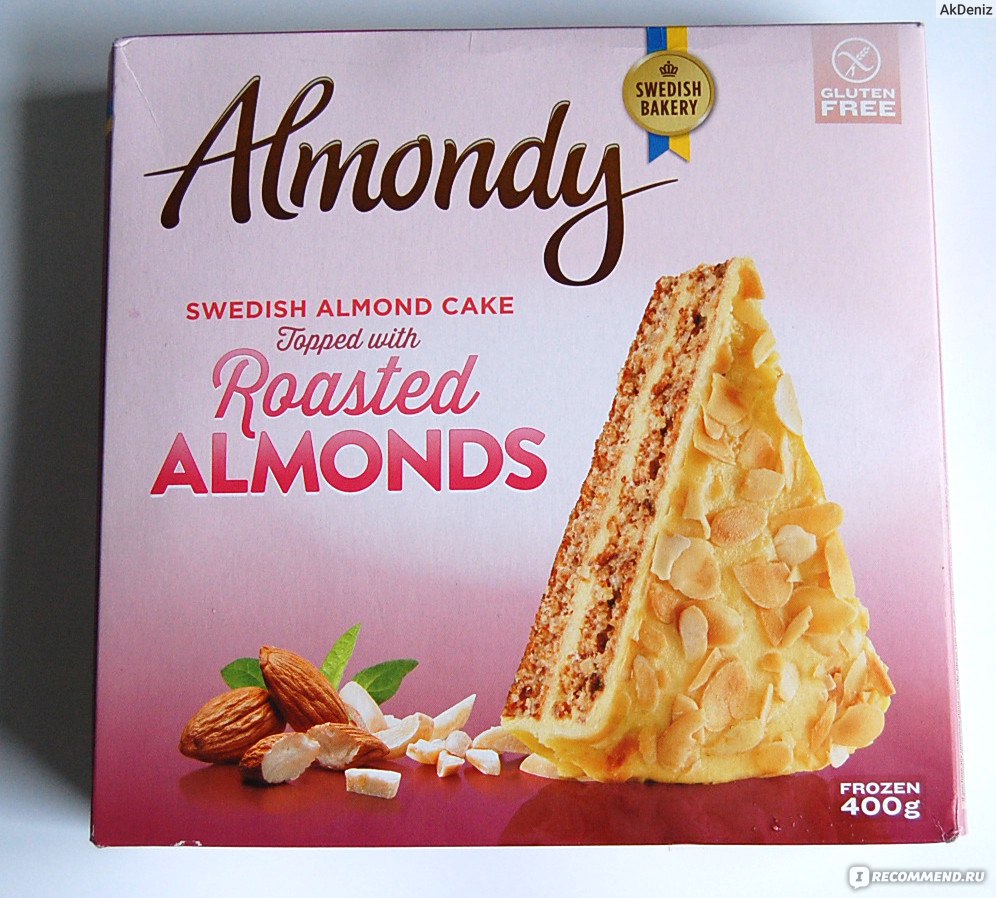 Торт Toblerone Almondy