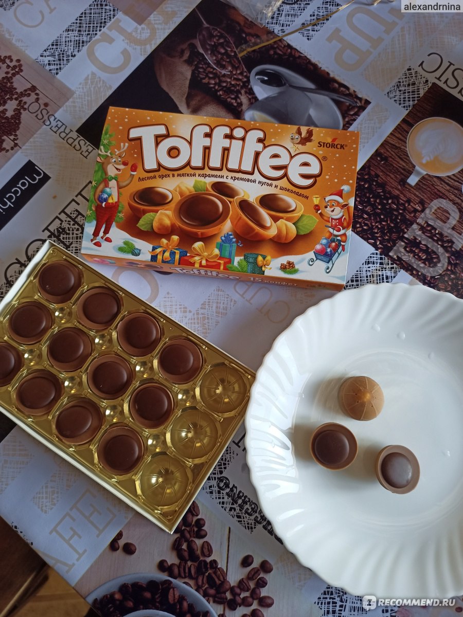 Конфеты Тоффифи Toffifee : Десерты