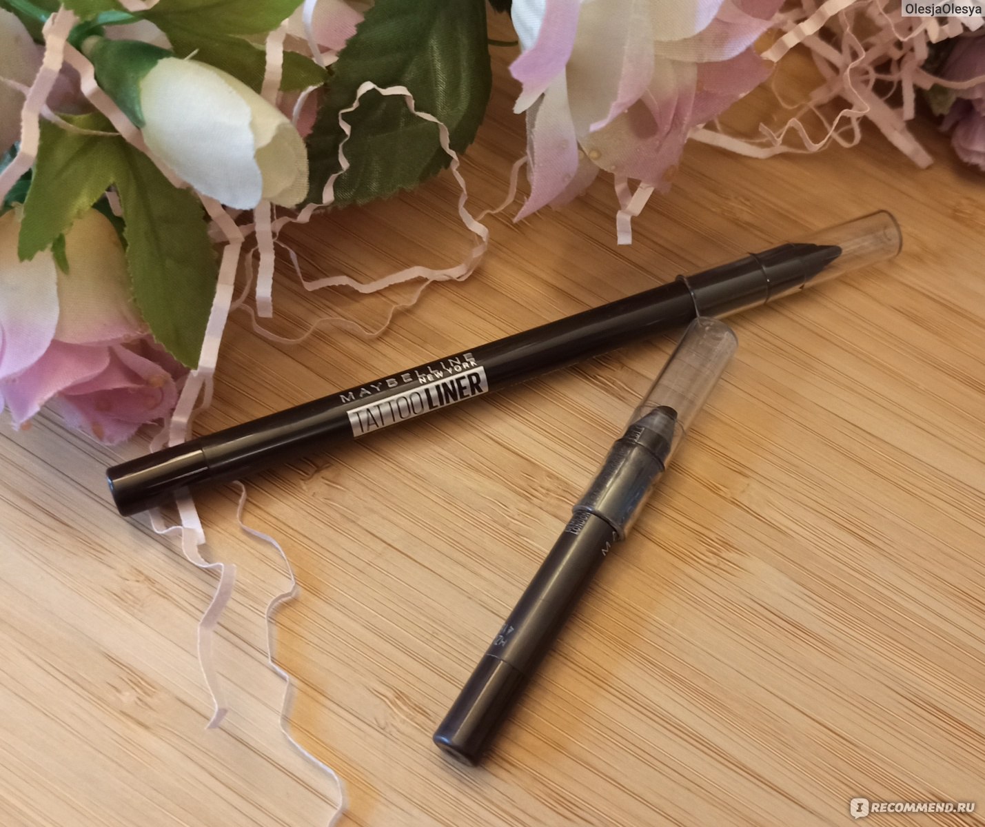 maybelline tattoo liner как точить