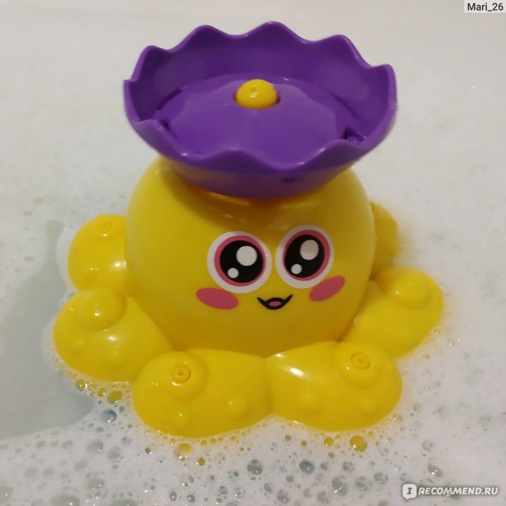 Подвижная игрушка Aliexpress Cute baby toys for kids mini Spray water octopus shape toy water floating bathroom Play Funny Classic educational toys gift фото