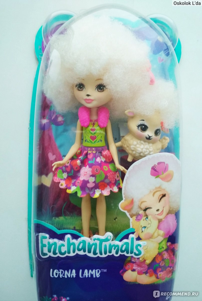 Enchantimals Кукла Лорна Барашка (Lorna Lamb), Mattel - «Нежное облачко  Лорна Барашка и овечка Флэг. Enchantimals Lorna Lamb & Flag.» | отзывы