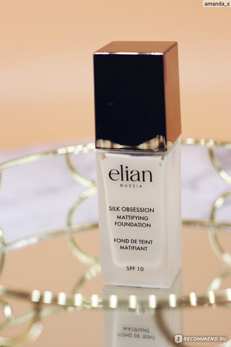 elian silk obsession mattifying foundation