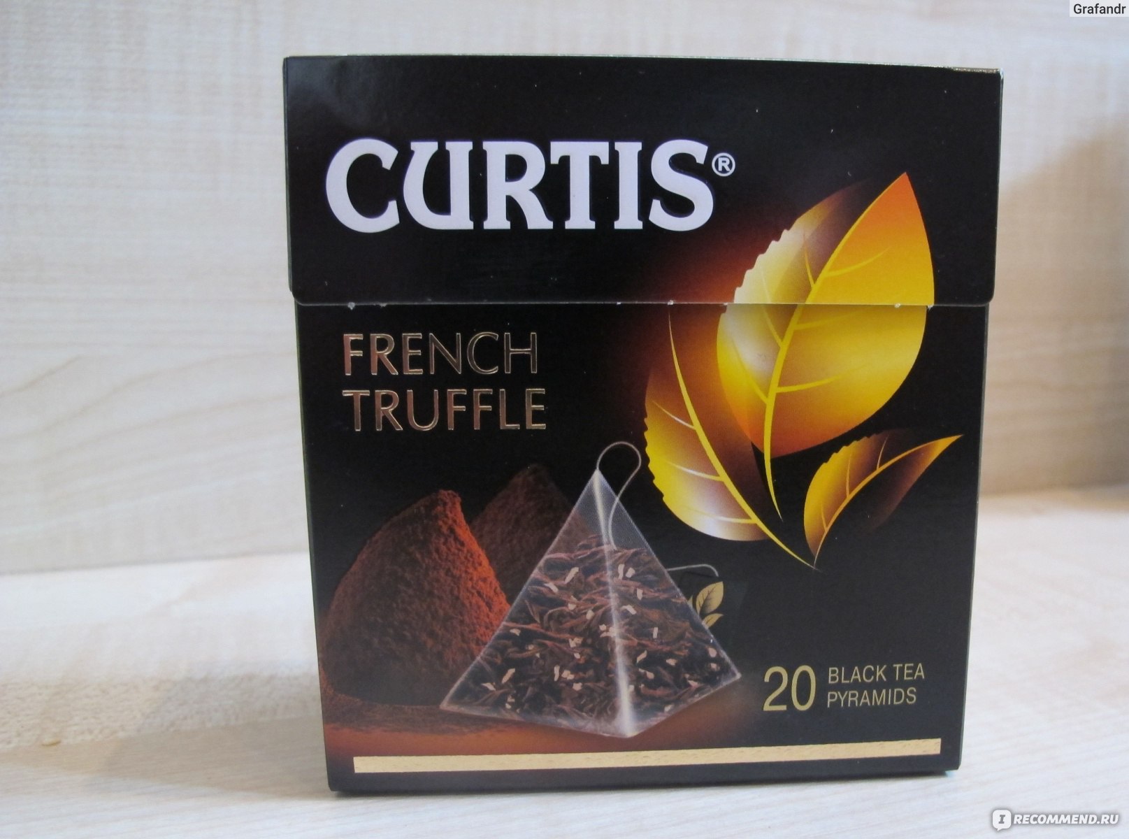 Чай в пирамидках Curtis "French Truffle" - «Слишком приторный» | отзывы