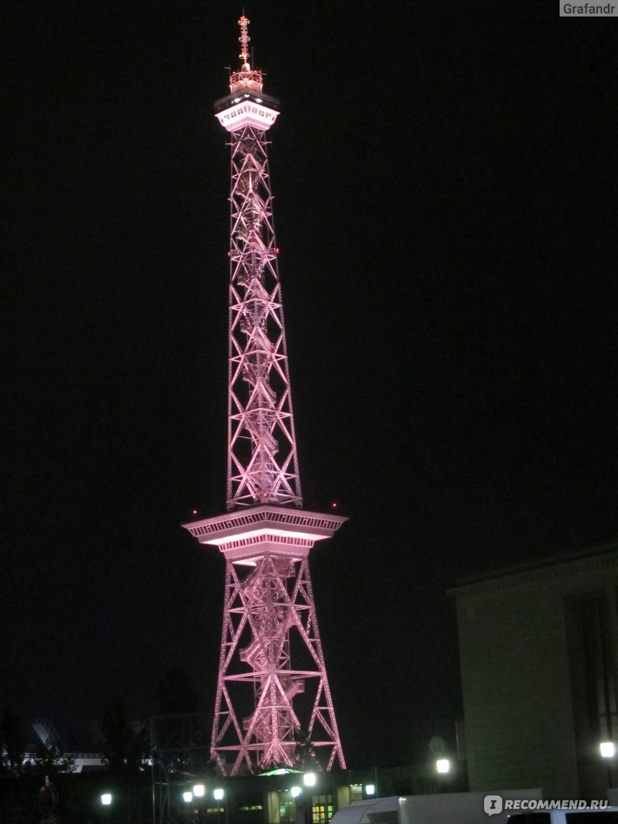 Германия. Берлин. Берли́нская радиоба́шня (Berliner Funkturm) - «Берлинская  не Эйфелева башня.» | отзывы