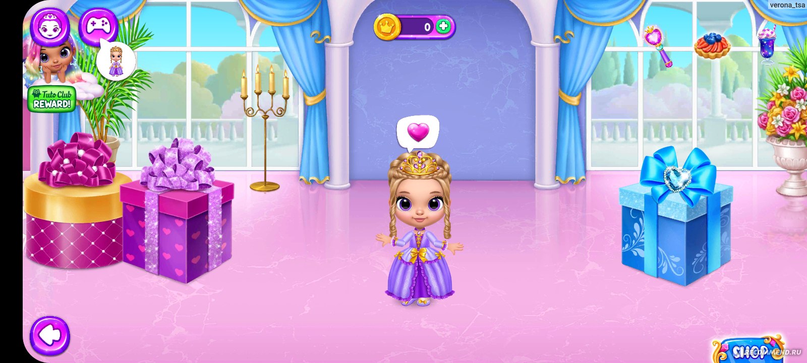 Приложение Princesses - Enchanted Castle - «Собираем коллекцию из 20  обворожительных принцесс. Потрясающая игра для девочек!👑 Приложение  включает встроенные покупки, но данный критерий не снижает качество игры.»  | отзывы