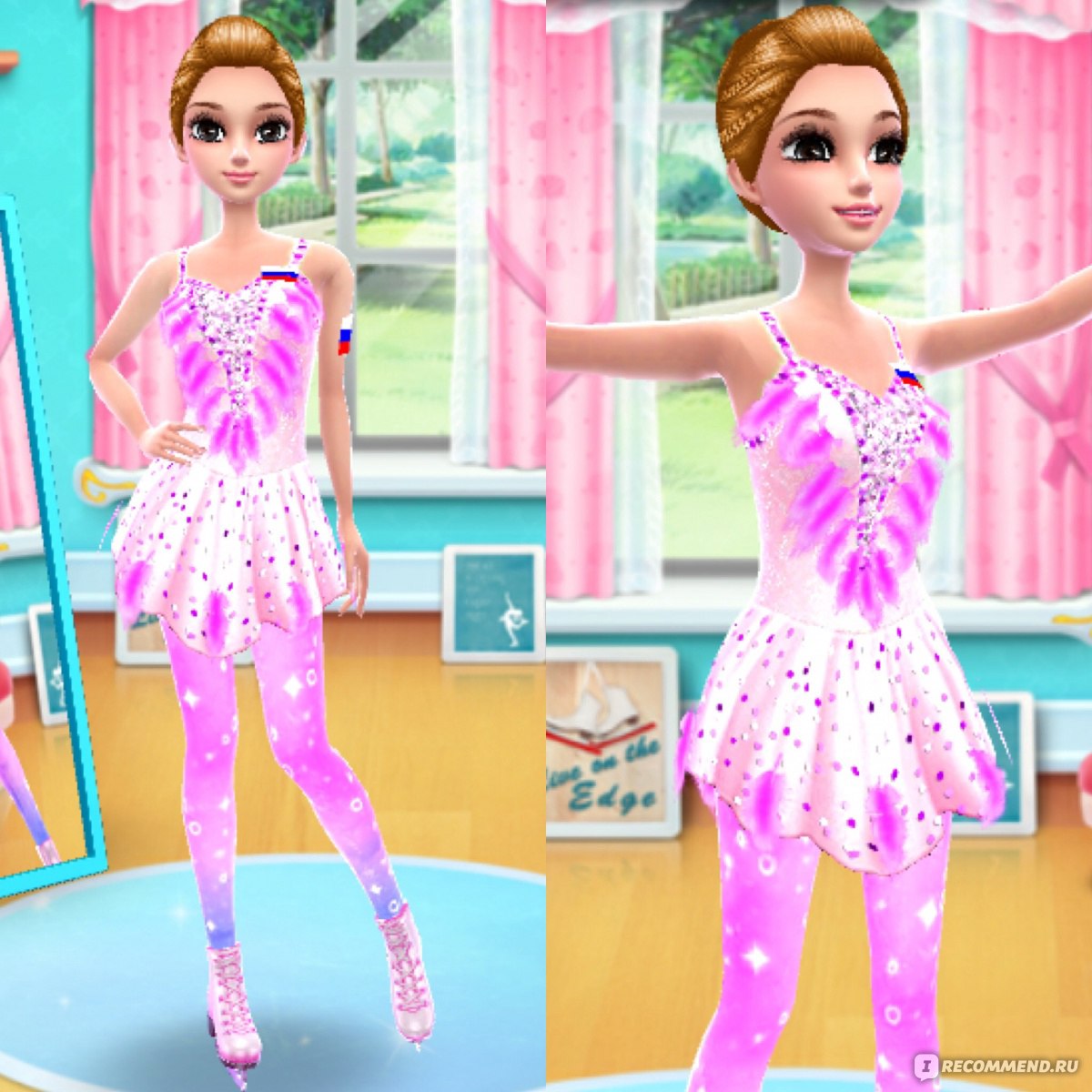 Компьютерная программа Ice Skating Ballerina - «Обновлённая версия игры о  балерине-фигуристке, в улучшенной разработке интерфейса. Балерину ожидает  грандиозный конкурс в сфере фигурного катания. Приложение содержит платный  контент.» | отзывы