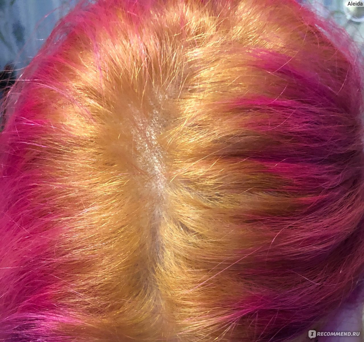 Как осветлить волосы краской kapous 1000