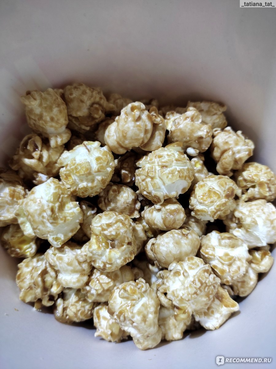 Попкорн Mix Bar Snack c карамелью - «Сладкий попкорн в стакане. » | отзывы