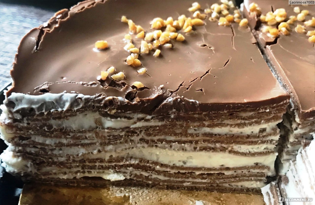 Торт блинный шоколадный ВКУСВИЛЛ