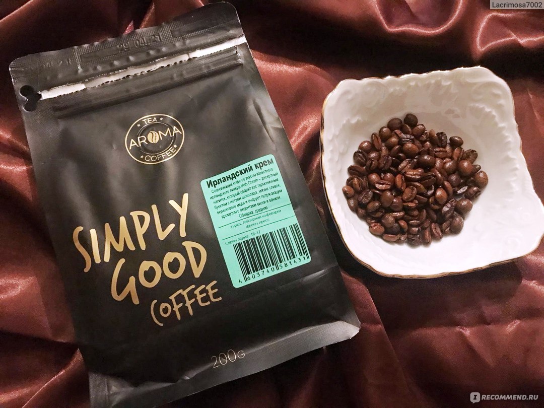 Simply good. Ирландский кофе в зернах. Чай simply good. Simply good Coffee. Simple Coffee Aroma.