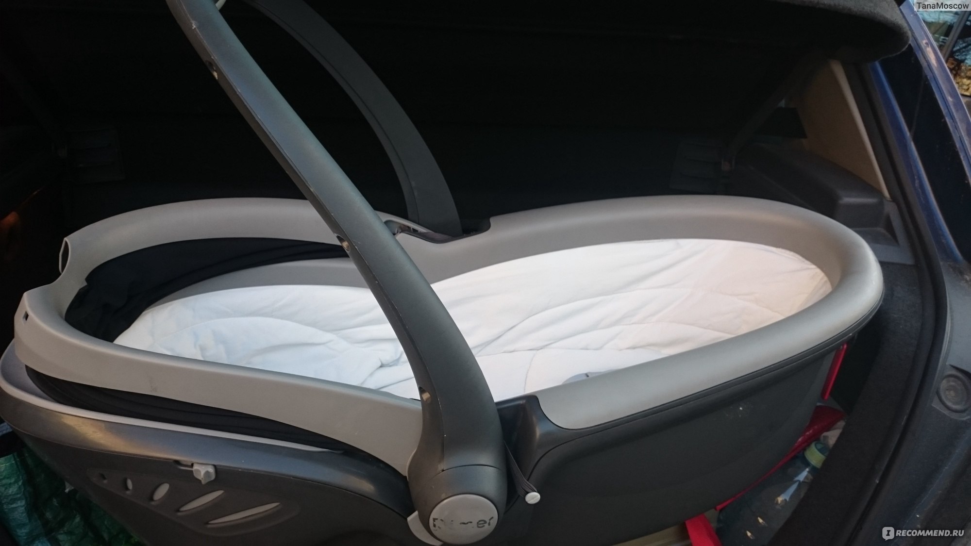 Детская безопасность Romer Автолюлька-переноска Baby-Safe Sleeper -  «Здоровье и безопасность ребенка в одном устройстве. Есть ли альтернатива?  Какие недостатки?» | отзывы