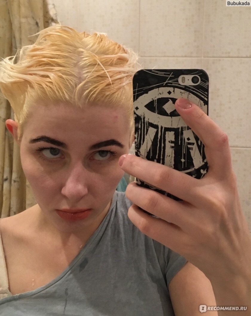 Осветлитель для волос Nexxt SOFT BLOND CREAM крем-блонд осветляющий -  «Нормальный крем за низкую цену. Но что-то пошло не так, и я побывала  желто, голубой и розовой за один вечер, много фото. » |