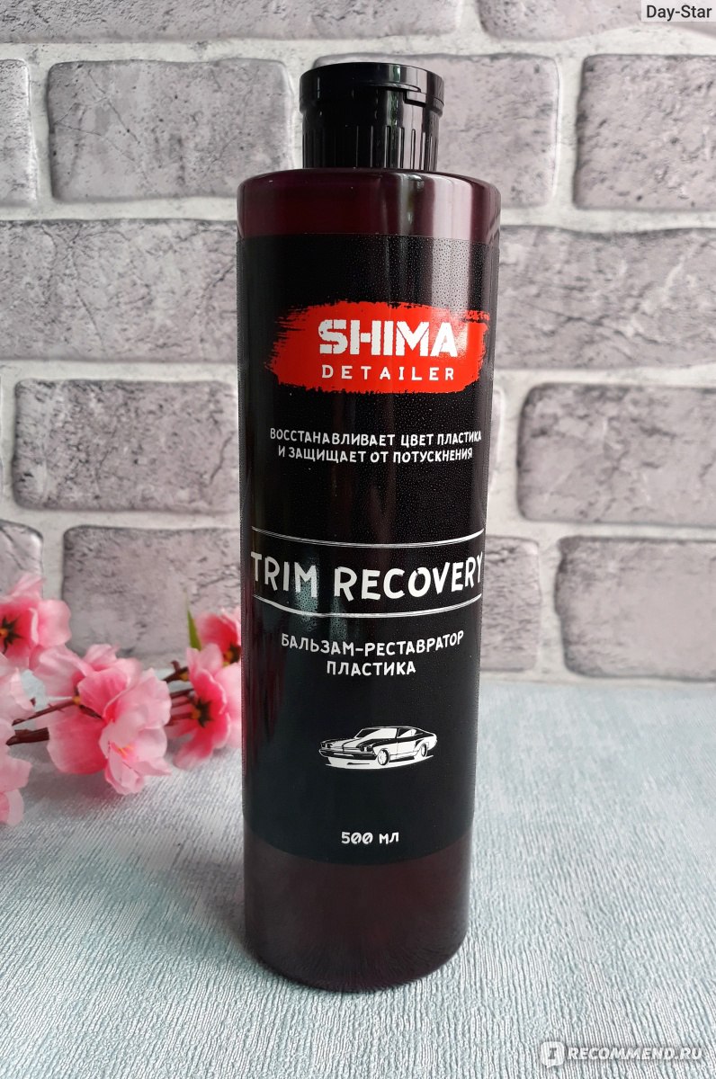 Бальзам реставратор внешнего пластика trim recovery shima