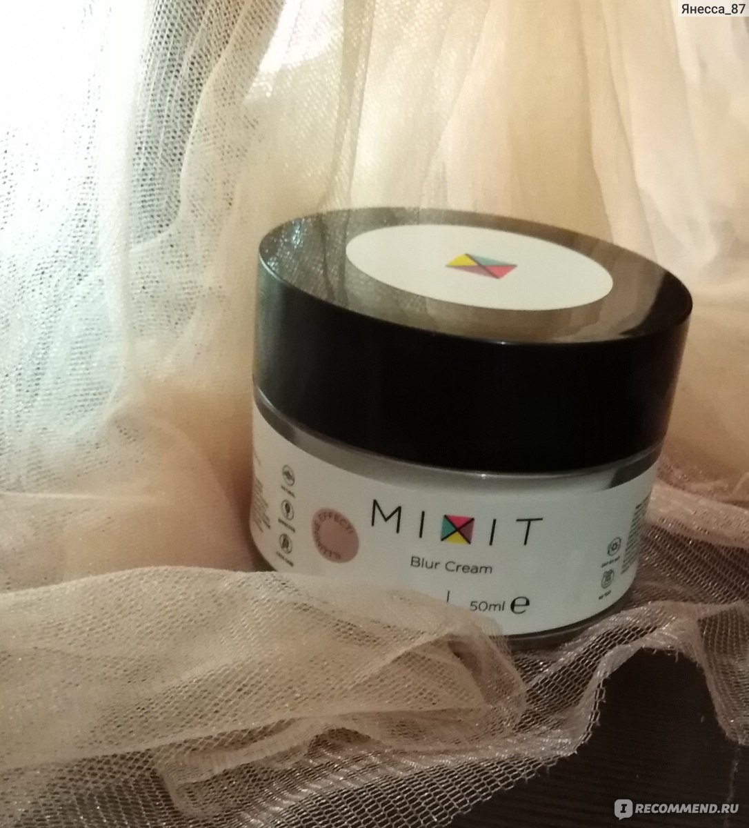 Крем-сияние c преображающим эффектом Mixit Blur cream