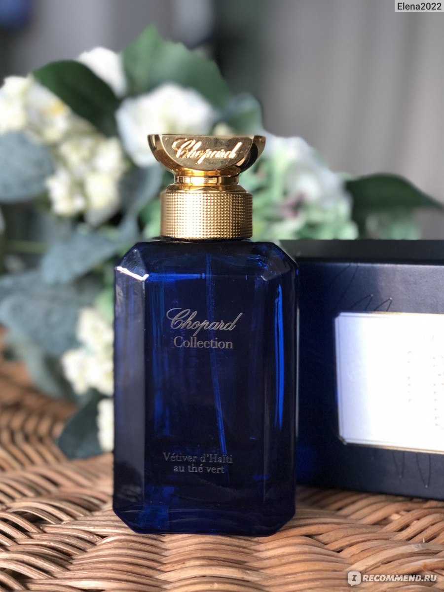 Chopard Vetiver d Haiti au The Vert