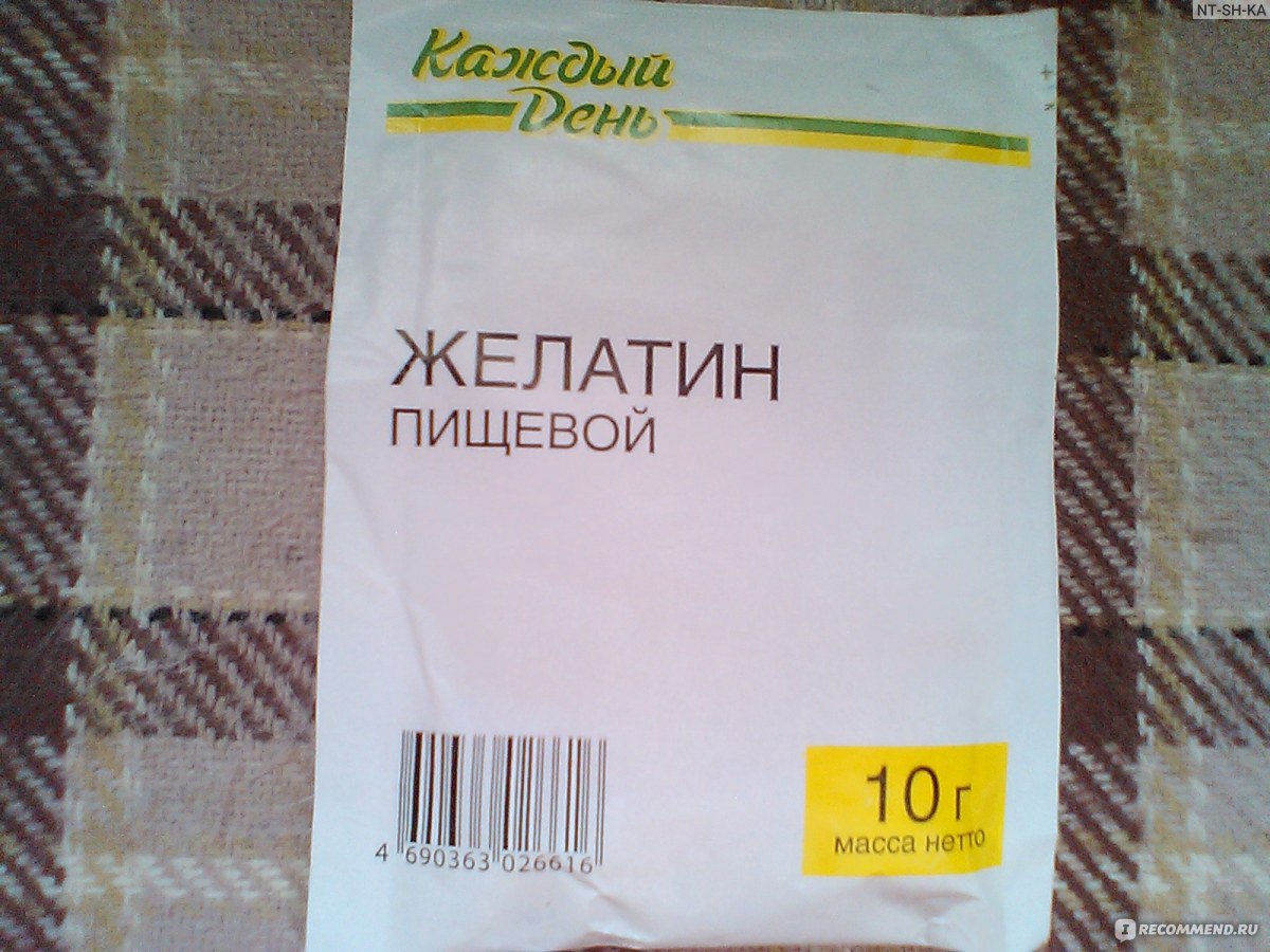 Желатин Каждый День (Пищевой) - «Желатин не только для суставов, но и для  укрепления, роста ногтей и ресниц !» | отзывы