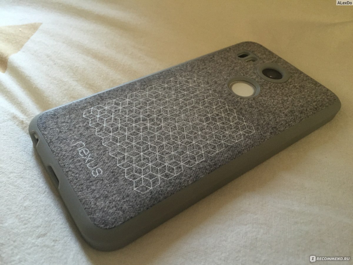 Бампер для смартфона Nexus 5X Case от Google - «Цвет Quartz / Кварц» |  отзывы