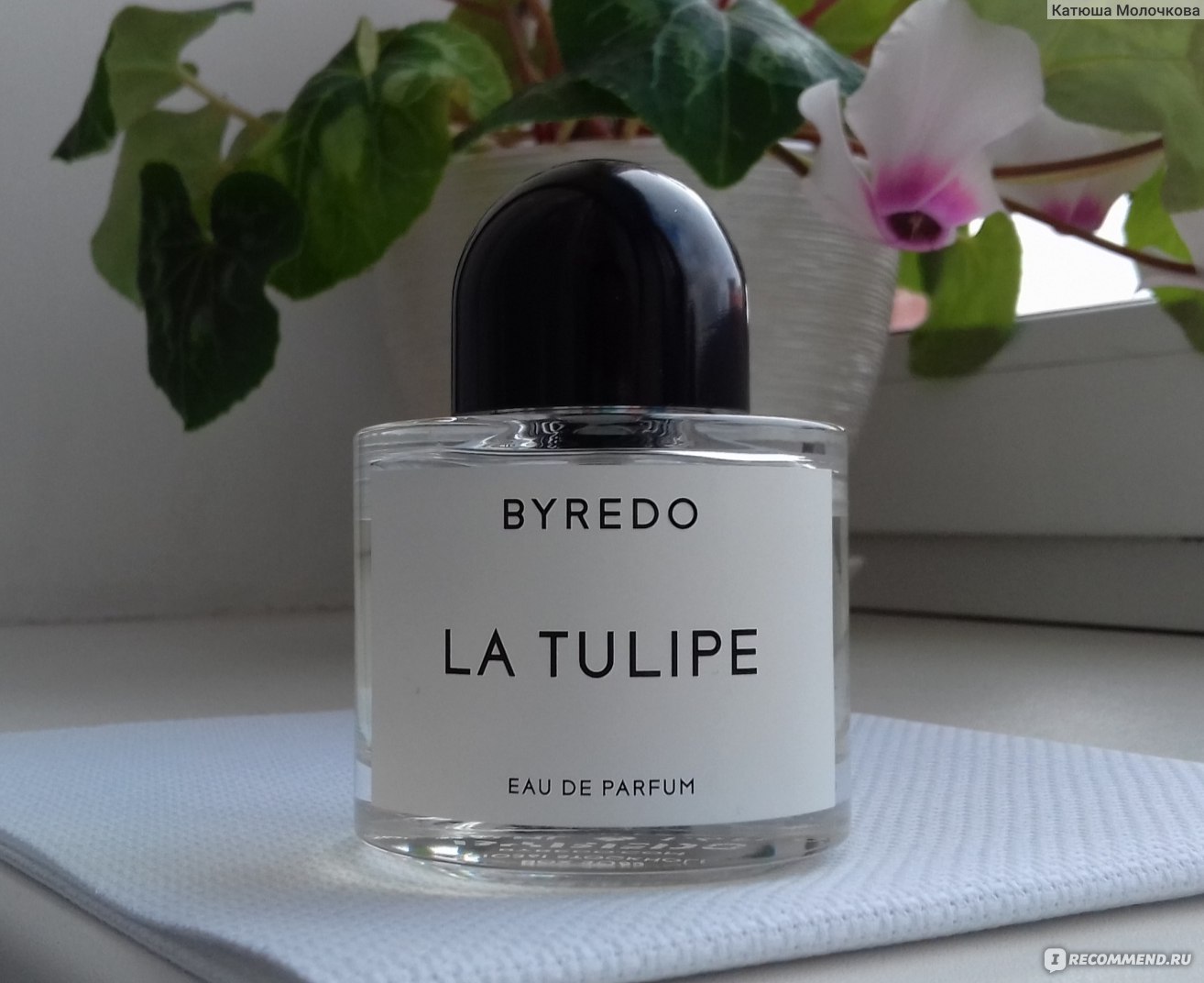 Byredo la tulipe отзывы. Духи Буредо la Tulipe. Бланш тюльпан Байредо. La Tulipe Byredo флакон. Byredo 8 ml.