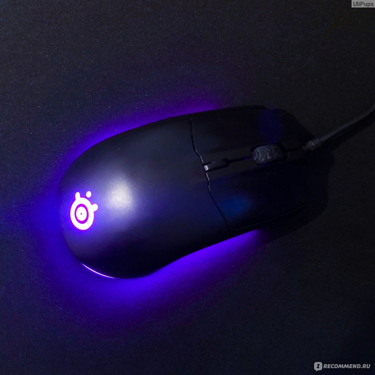 Игровая компьютерная мышь SteelSeries проводная Rival 3 черная - «Отличная  мышь для работы и игр, 8500 dpi, пользуюсь ей почти два года. Легая,  быстрая, стильная. Не хочу чтоб ломалась и искать другую!