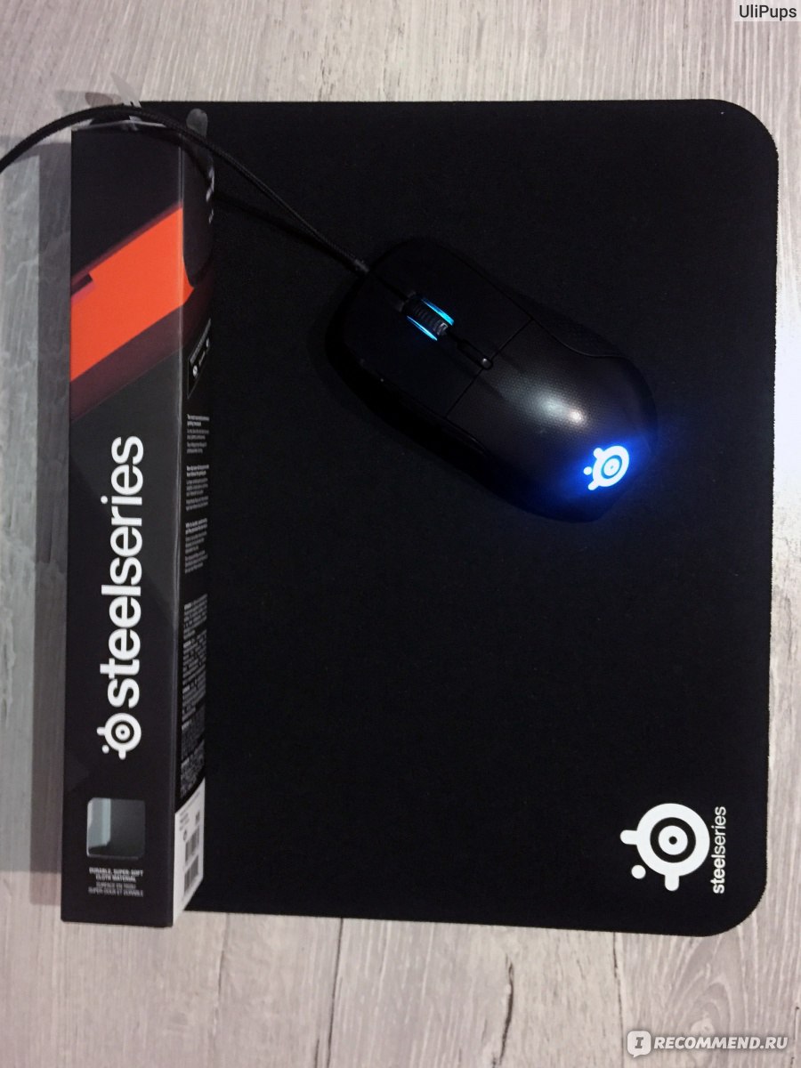 Коврик для мыши SteelSeries QcK - «Отличный коврик для игровой мыши» |  отзывы