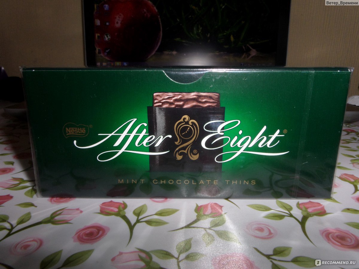 Шоколад After Eight Mint chocolate Thins - «Идеальное сочетание ...
