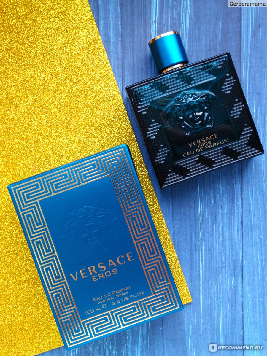 Парфюмерная вода VERSACE Eros Eau de Parfum - «Брутальный, но чувственный  аромат для серьёзного мужчины. Сравнение с туалетной водой VERSACE Eros Eau  de Parfum» | отзывы