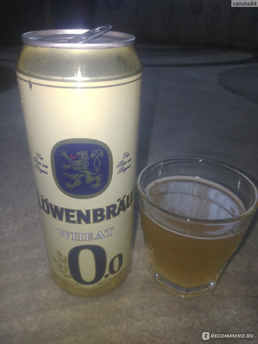 Пиво безалкогольное Lowenbrau Wheat - «Освежающий легкий вкус!» | отзывы