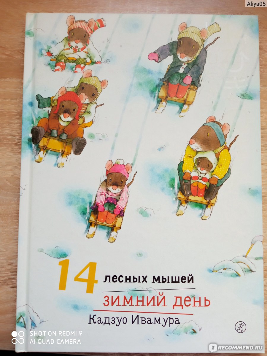 14 лесных мышей.Зимний день. Кадзуо Ивамура - «Атмосферная книга для уютных зимних  вечеров) » | отзывы