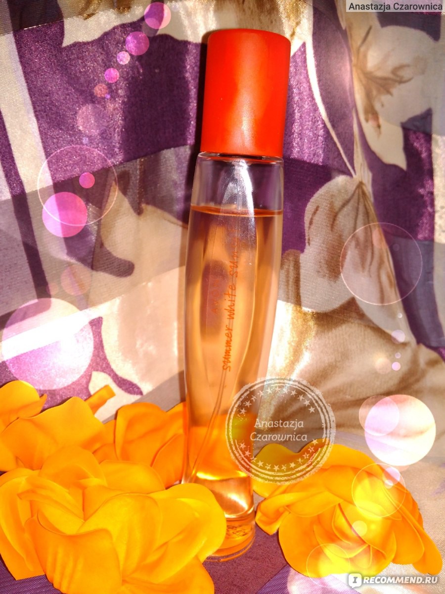 Avon white sunset. Эйвон Парфюм Summer White Sunset. Эйвон туалетная вода женская Summer. Духи эйвон саммер оранжевые. Духи Avon Summer White Sunset parfyum.