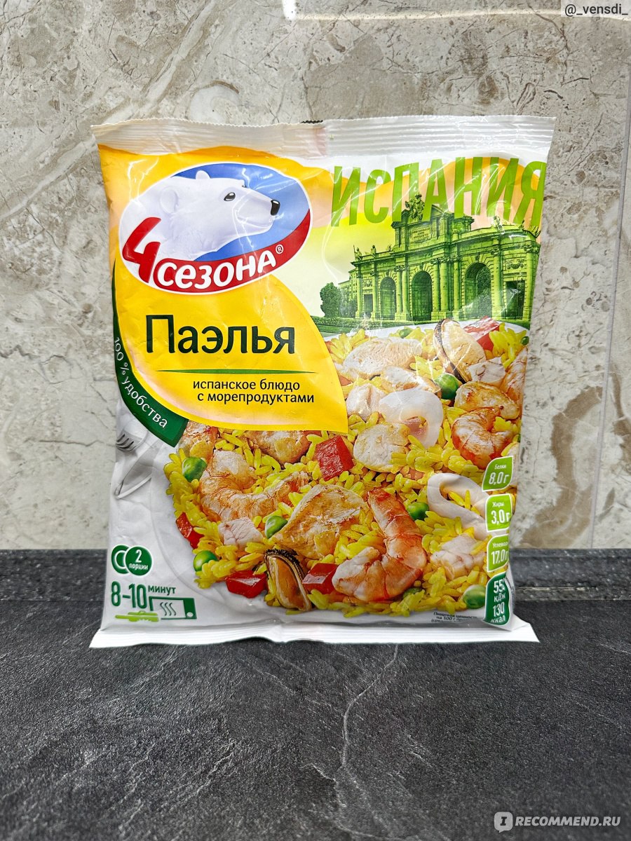 Готовим испанскую паэлью – вкусные рецепты