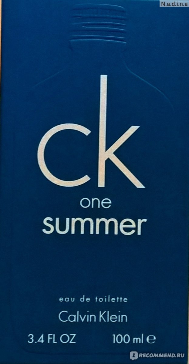 Calvin klein ck one summer outlet 2018