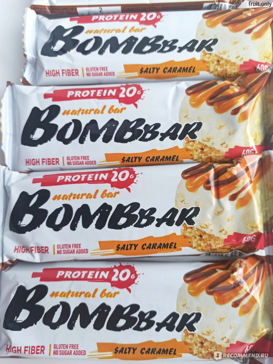 Батончик bombar High Fiber