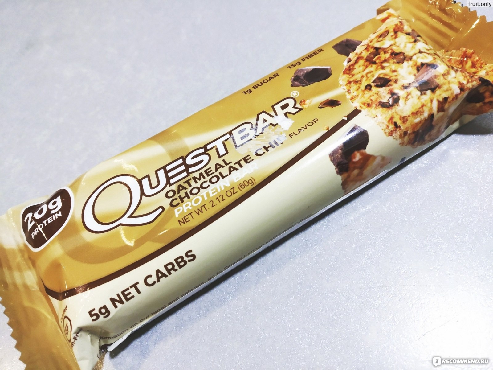 Батончик Quest Nutrition Протеиновый Quest bar Овсяное печенье и шоколад -  «Мои любимые quest bar с вкусом овсяного печенья и горького шоколада -  объедение! При этом отличный состав 20г изолят белка и