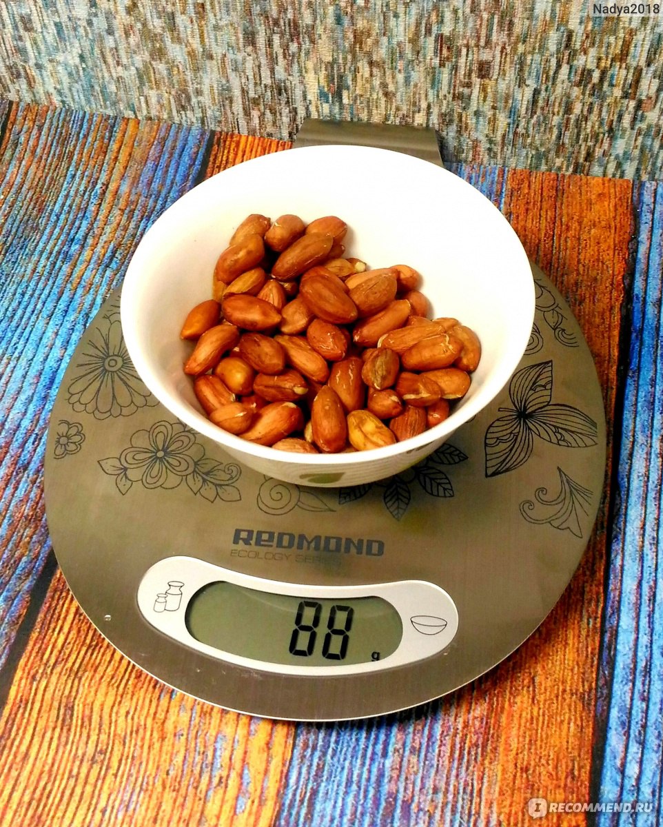 Вес арахиса