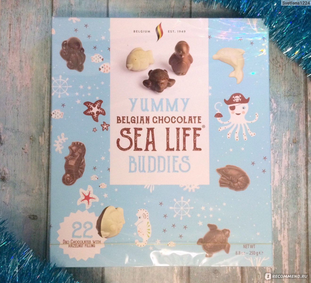 РљРѕРЅС„РµС‚С‹ Vandenbulcke Chocolate Seashells