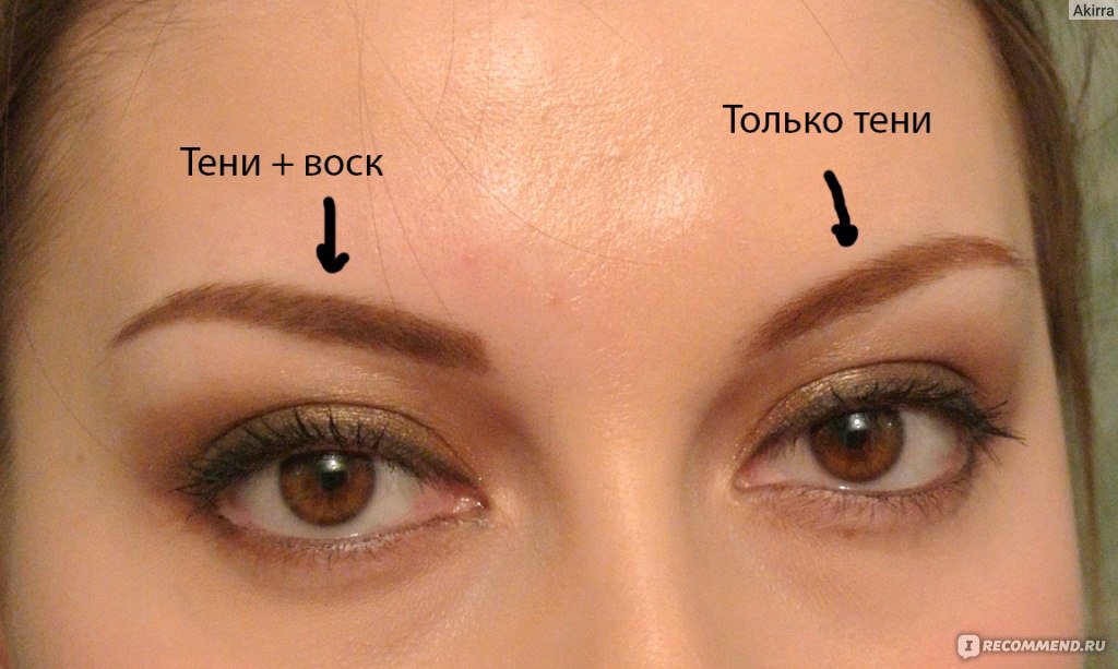 Тени для бровей eyebrow 3 color set как ими пользоваться