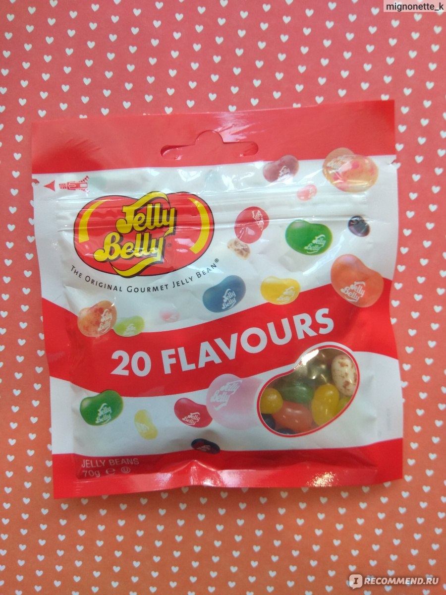 Драже Jelly Belly Assoretd flavours 20 sorten mischung - «Я считаю, что  Драже Jelly Belly Ассорти 20 вкусов - баловство за немаленькие деньги?  Далеко не каждая конфетка мне пришлась по душе, но