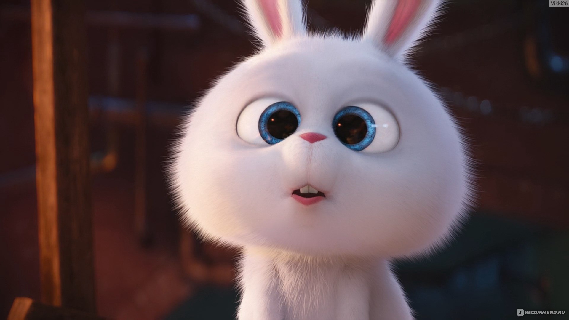 Интерактивная игрушка Кролик Снежок купить мягкие говорящие игрушки из мультика Тайная жизнь
