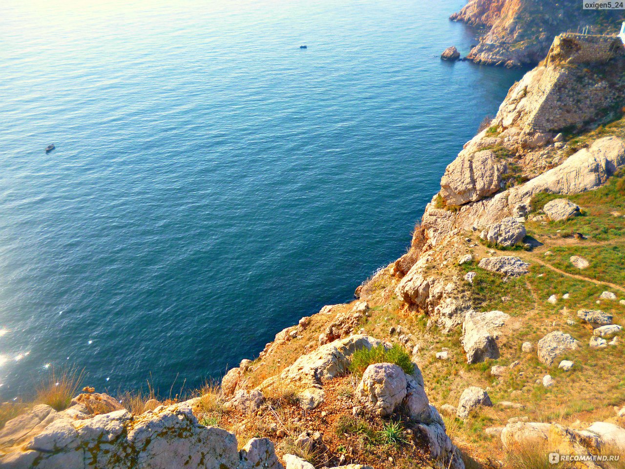 Синее море в Крыму