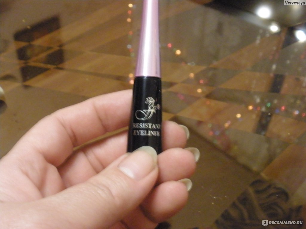 Подводка для глаз FFLEUR Resistant Eyeliner - «одна из самых стойких ...