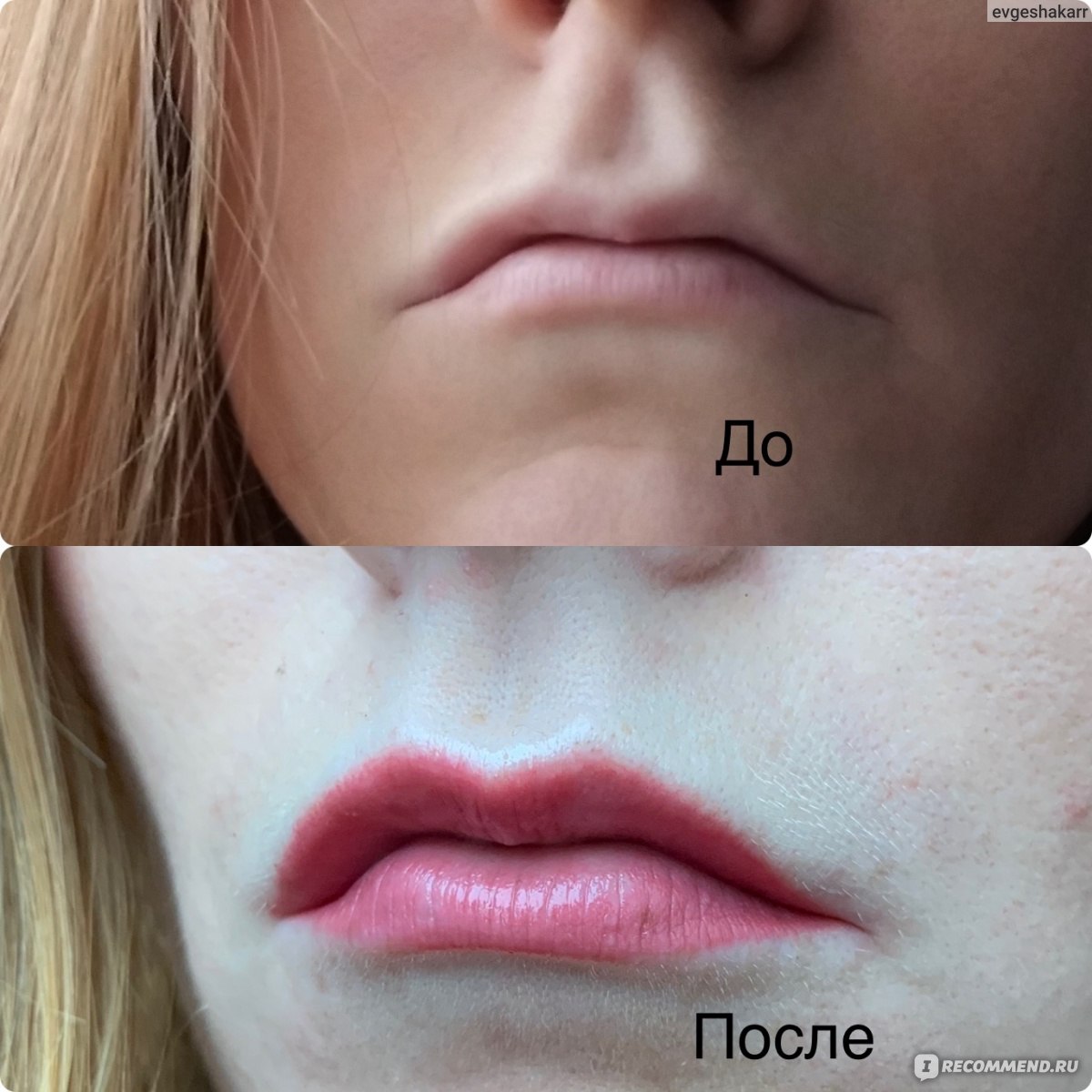 Пудровое напыление губ: фото татуажа до и после, отзывы, плюсы и минусы
