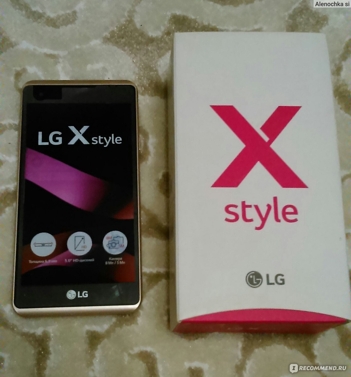 Мобильный телефон LG X Style K200DS Gold - «Я в него влюбилась сразу. Мой  любимый телефончик.» | отзывы