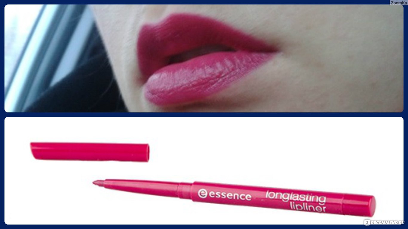 Essence Longlasting Lipliner 01 Ready For Red – Präziser Lippenstift, 0,23 G, Rückdrehbar