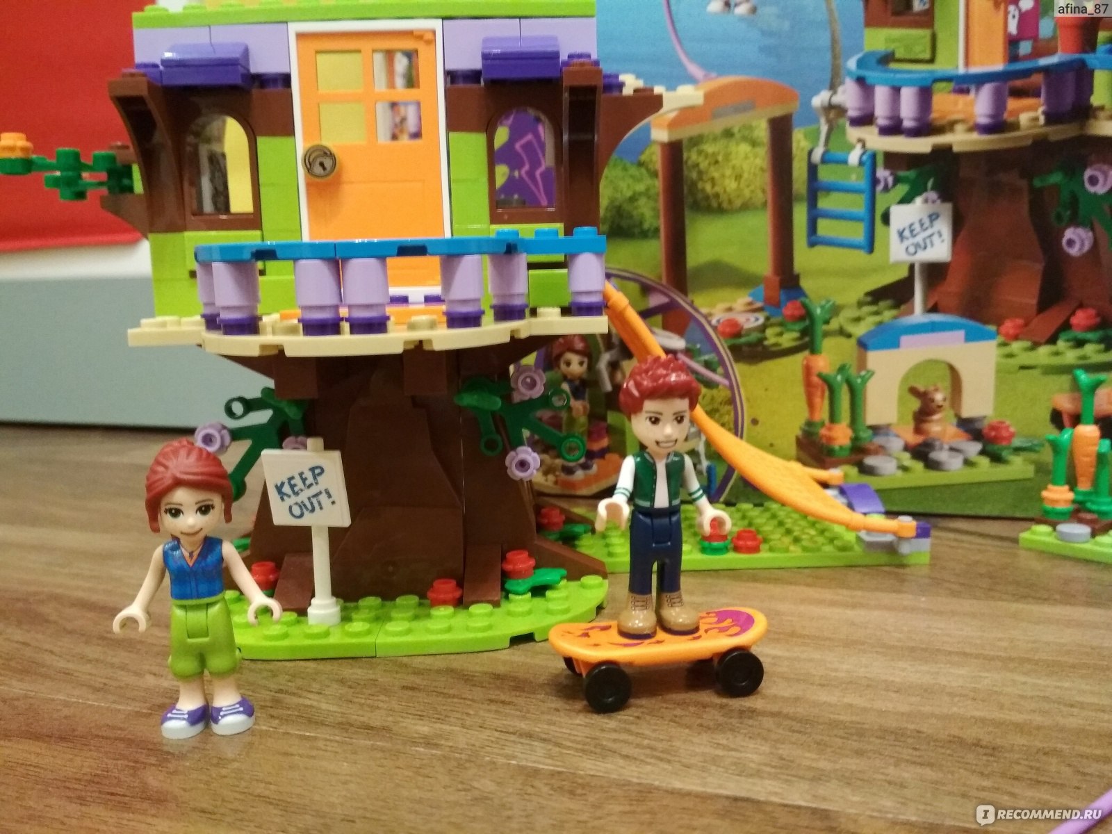 Lego Friends Конструктор 41335 Домик Мии на дереве - «Lego Friends  Конструктор 41335 Домик Мии на дереве: интересный набор, который понравится  ребенку 4,5 лет.» | отзывы