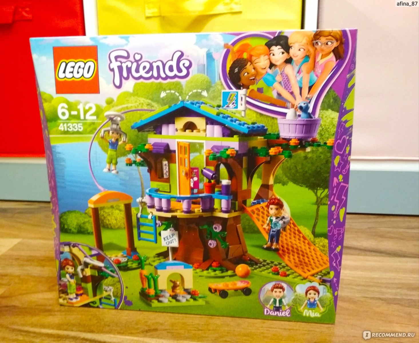 Lego Friends Конструктор 41335 Домик Мии на дереве - «Lego Friends  Конструктор 41335 Домик Мии на дереве: интересный набор, который понравится  ребенку 4,5 лет.» | отзывы